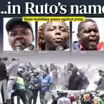 Protest against Standard Group ends in dispute over payments
