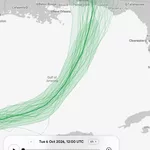 It looks like the Atlantic storm season may finally produce a hurricane