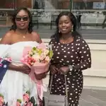Kenyan lady in Australia celebrates sister after becoming Australian citizen: 