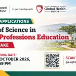 MSc in Health Professions Education 2026 at UGHE, Rwanda: Fully Funded Mastercard Foundation Scholars Program