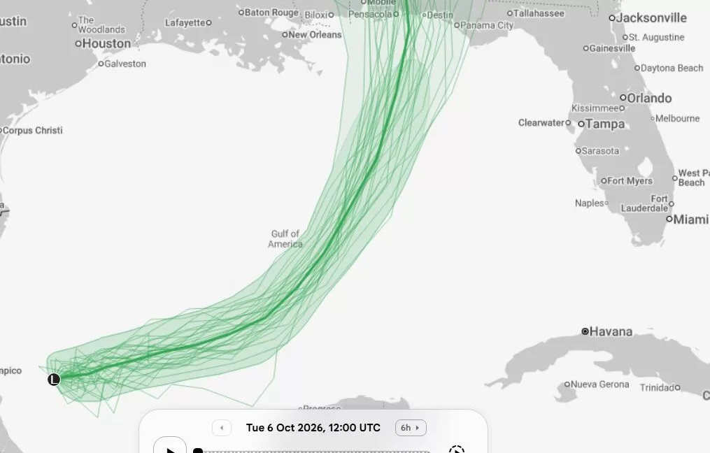 It looks like the Atlantic storm season may finally produce a hurricane