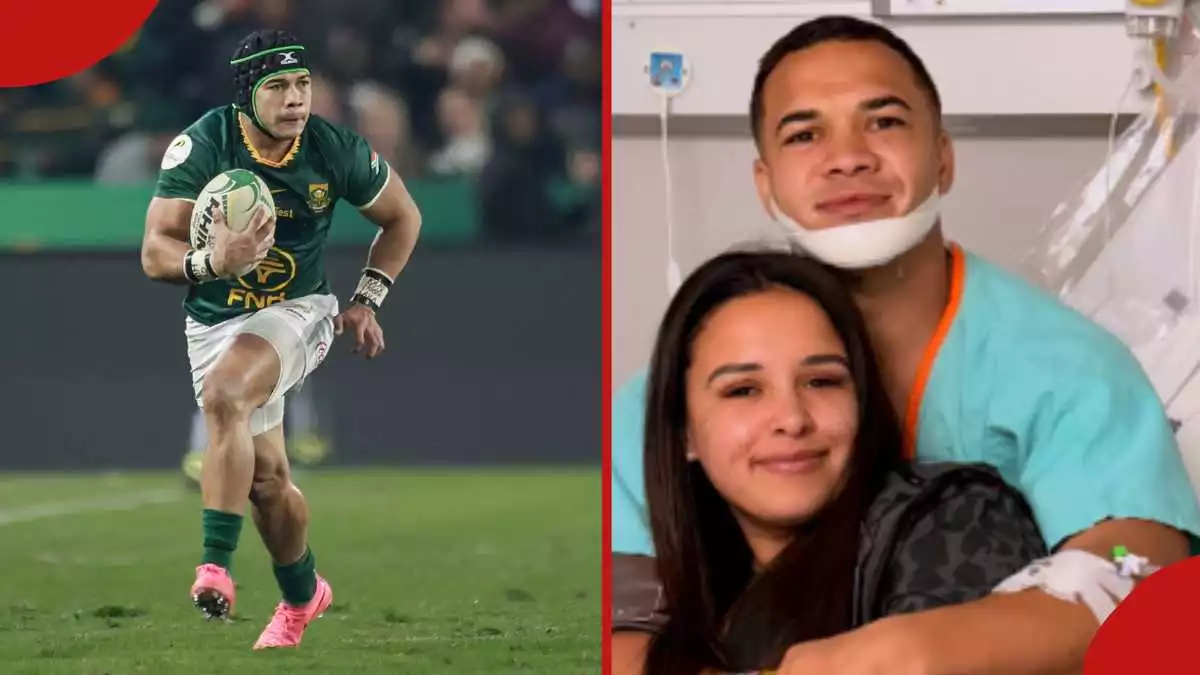 Cheslin Kolbe Shares Jaw Recovery Update One Month After Breaking It Against New Zealand