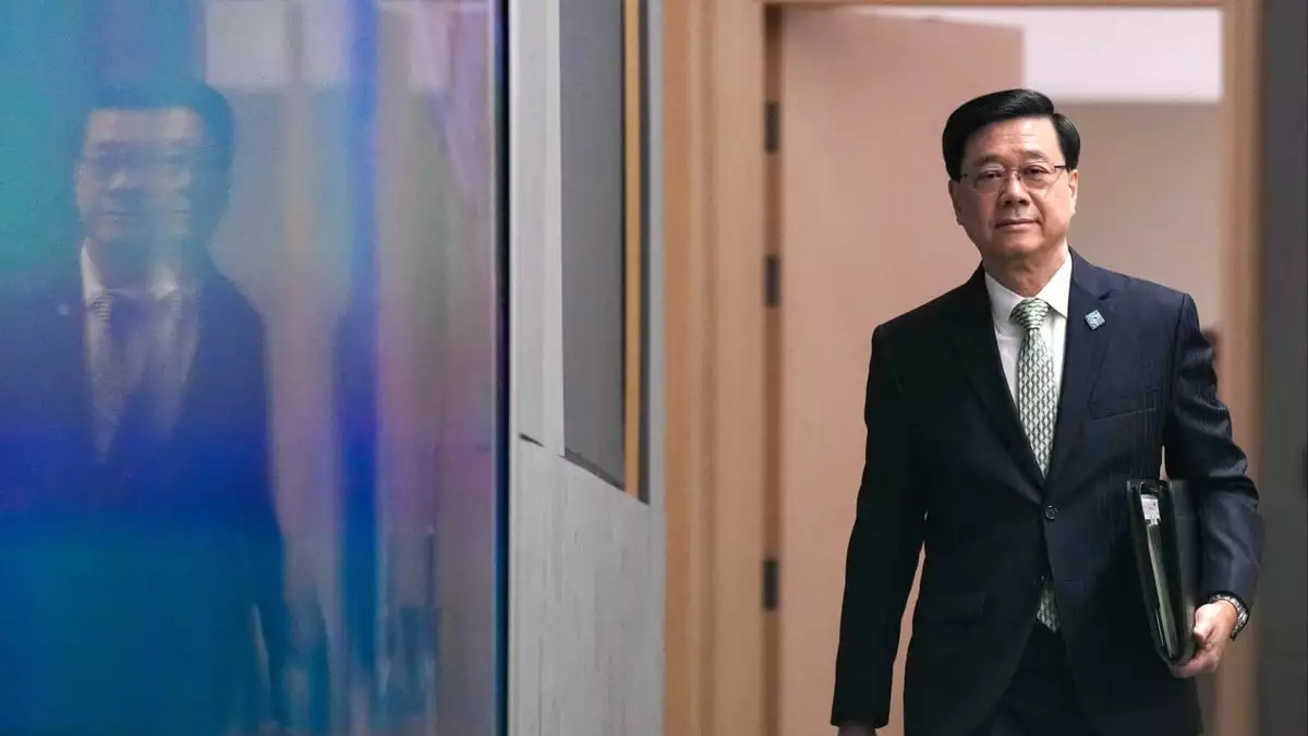 John Lee pledges to showcase Hong Kong’s financial strengths at Apec meeting