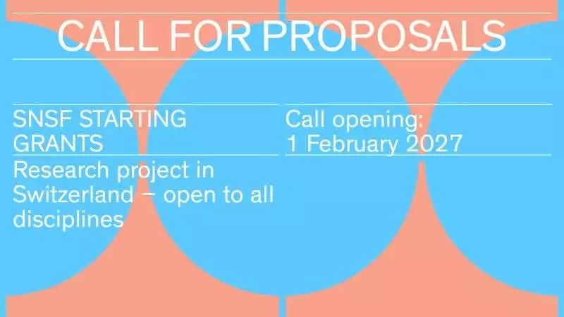 SNSF Starting Grants 2027: CHF 1 Million Research Grant for Independent Researchers to Lead a Research Team in Switzerland