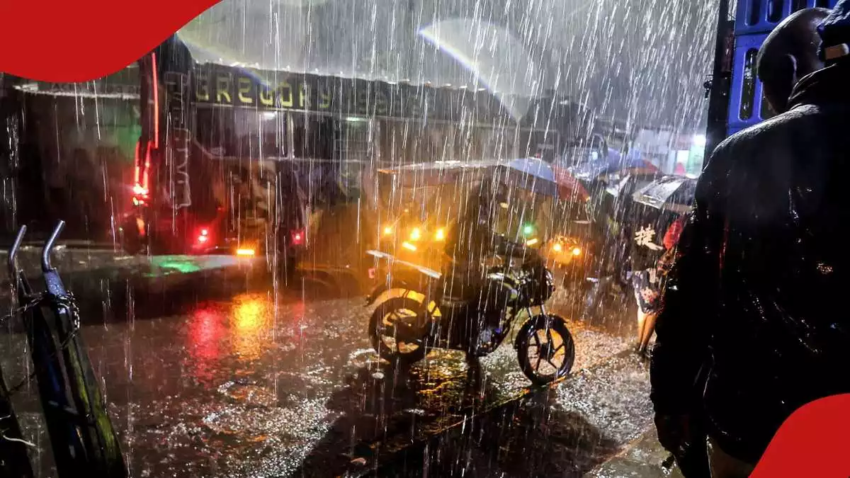 Kenya Met warns of rainfall in 25 counties, strong winds above 25 knots expected in next 24 hours