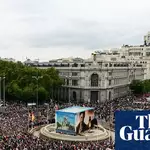‘This can’t go on’: tens of thousands protest against housing crisis in Spain