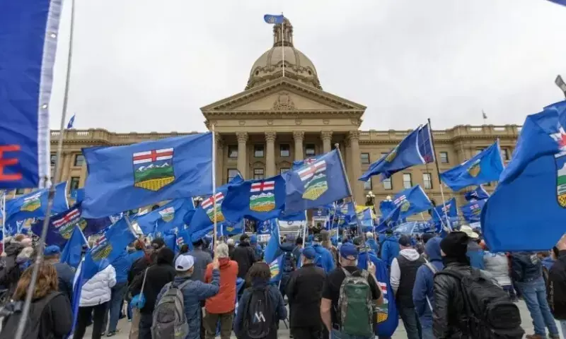 Oil-rich Alberta vote to determine next step towards possible separation from Canada