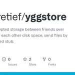 Sharded, encrypted storage between friends over Yggdrasil