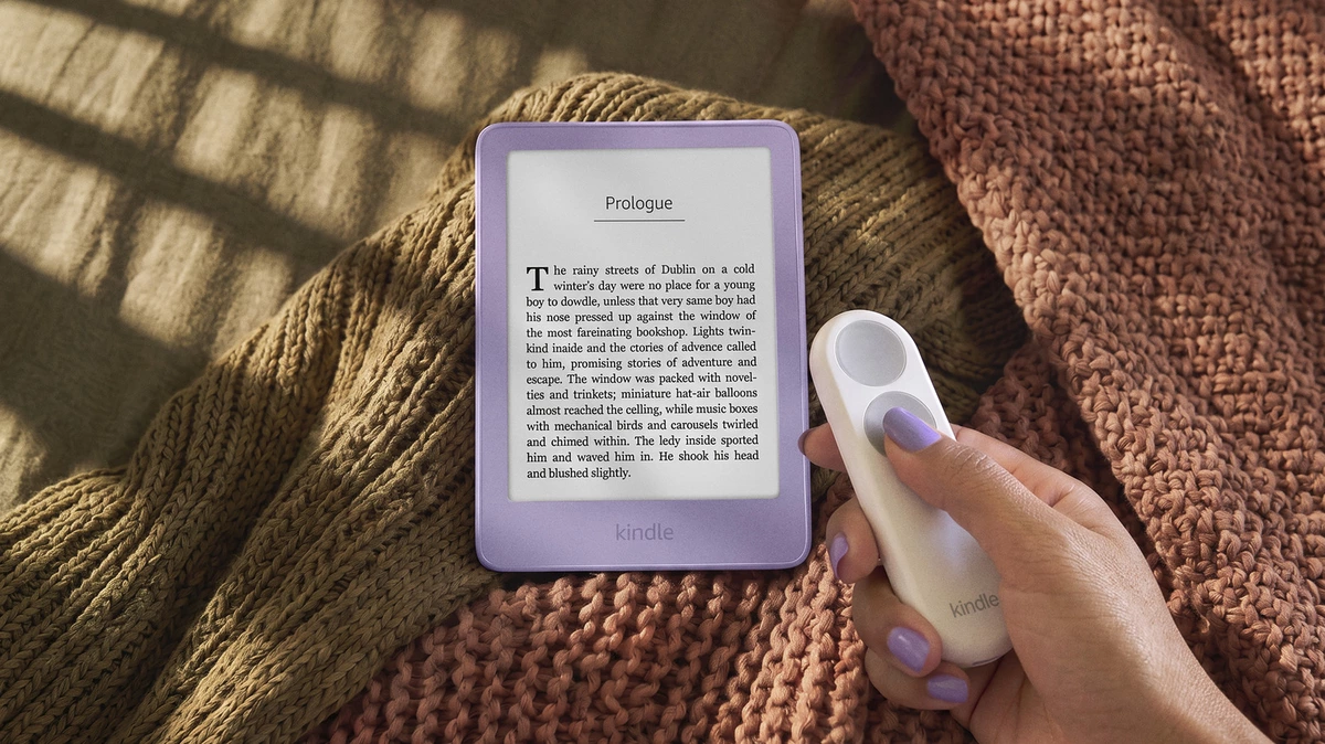 Amazon's latest Kindle accessories bring physical buttons back to its ereaders