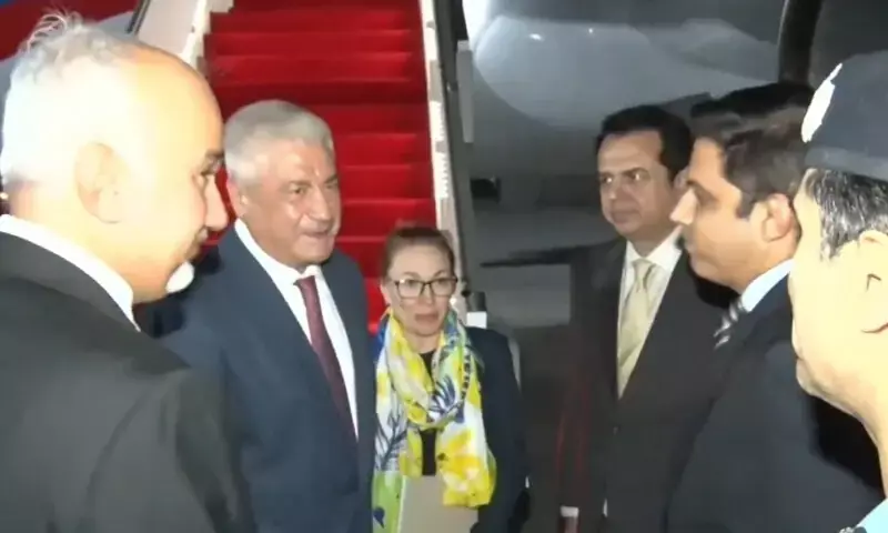 Russian interior minister arrives in Pakistan on four-day visit