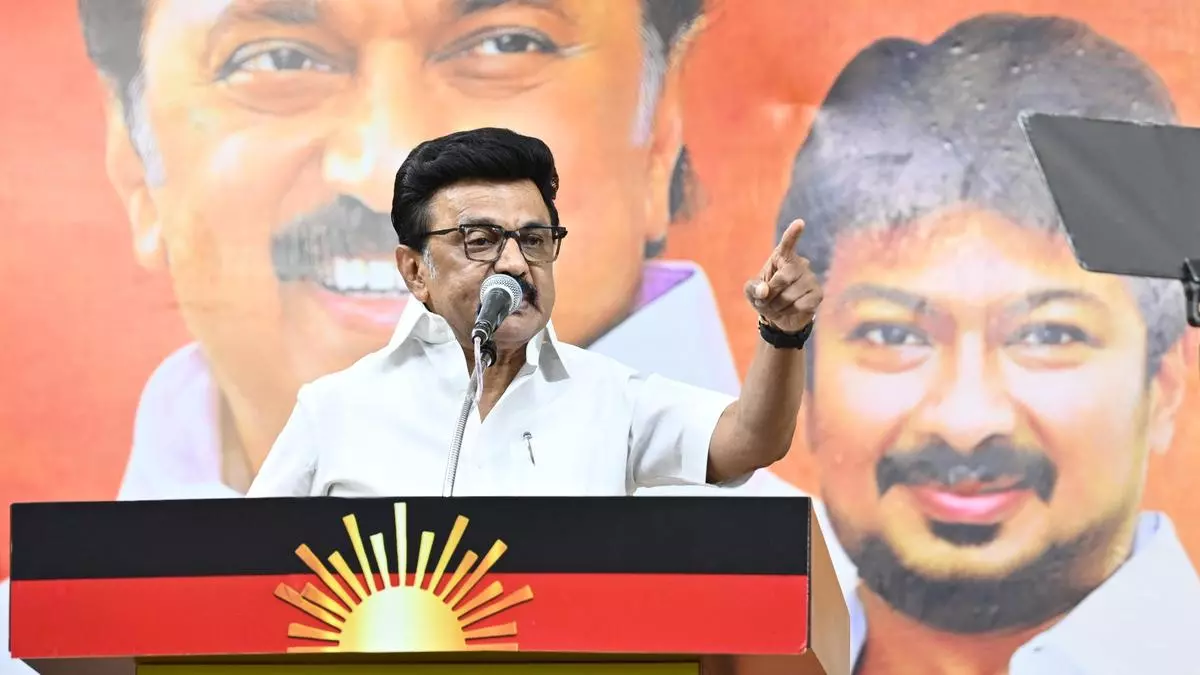 A corporate mafia government has been ruling the State, alleges Stalin
