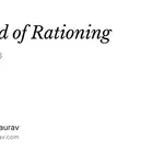 The End of Rationing