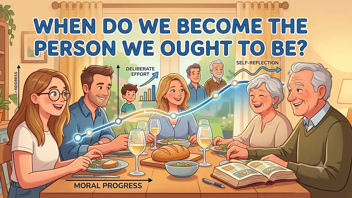 When Do We Become the Person We Ought to Be?