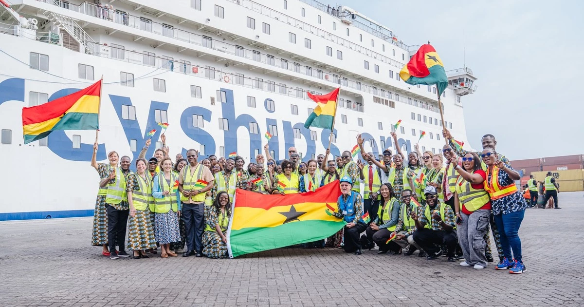 After 19-year absence, $200 million Global Mercy, world’s largest civilian hospital ship, returns to Ghana