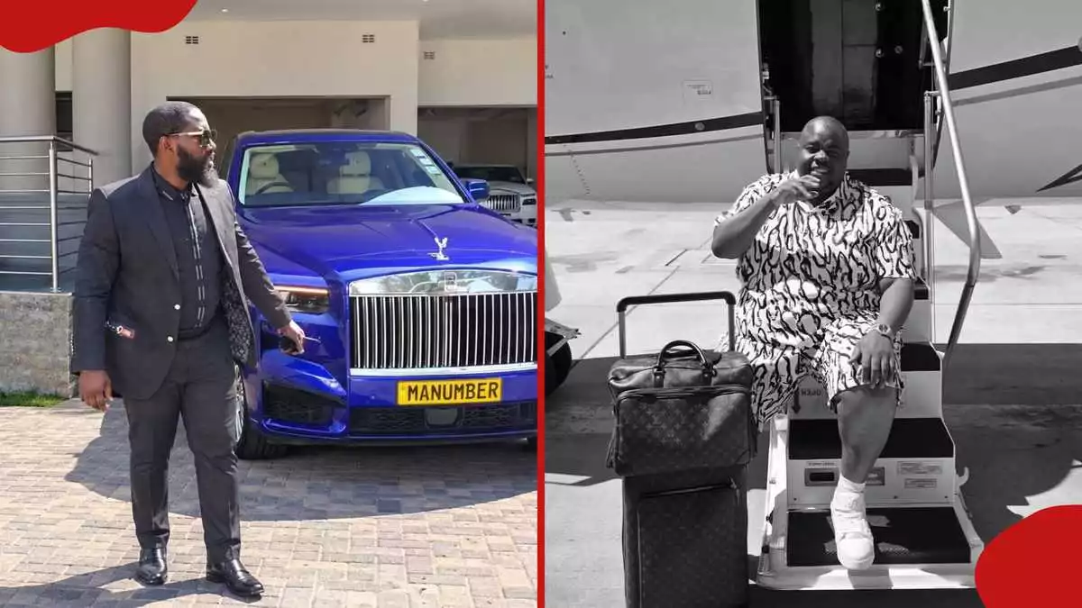 Wicknell Chivayo: Tycoon's younger brother arrives at funeral with flashy Rolls-Royce Cullinan