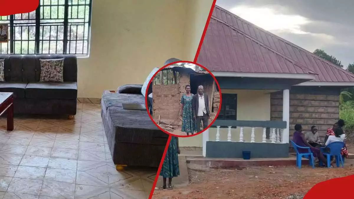 Alex Oluka: Late pilot's parents get new house built in record 14 days ahead of his burial