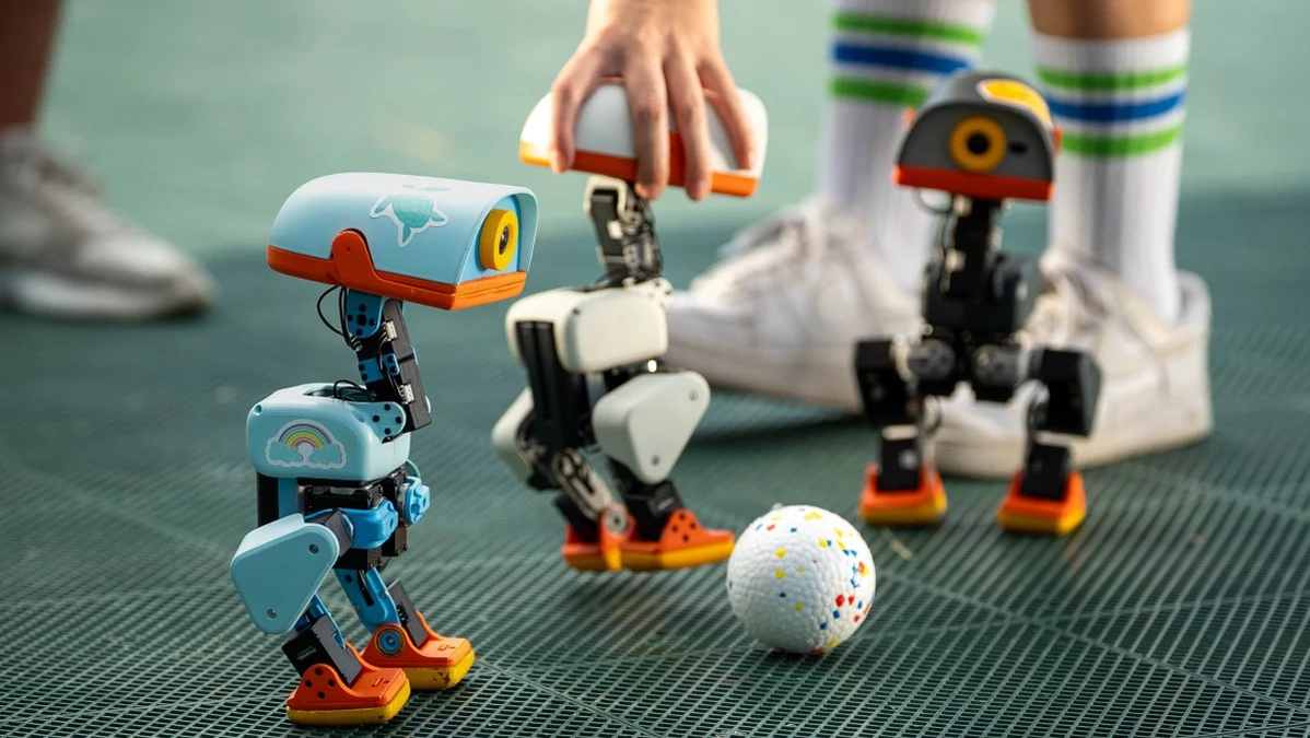 Hottest toy for Christmas? Nvidia CEO plays with adorable Microduck robots, 20,000 sell