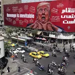 Trump, burger, Hormuz: meet the Iranian team behind billboard war on US