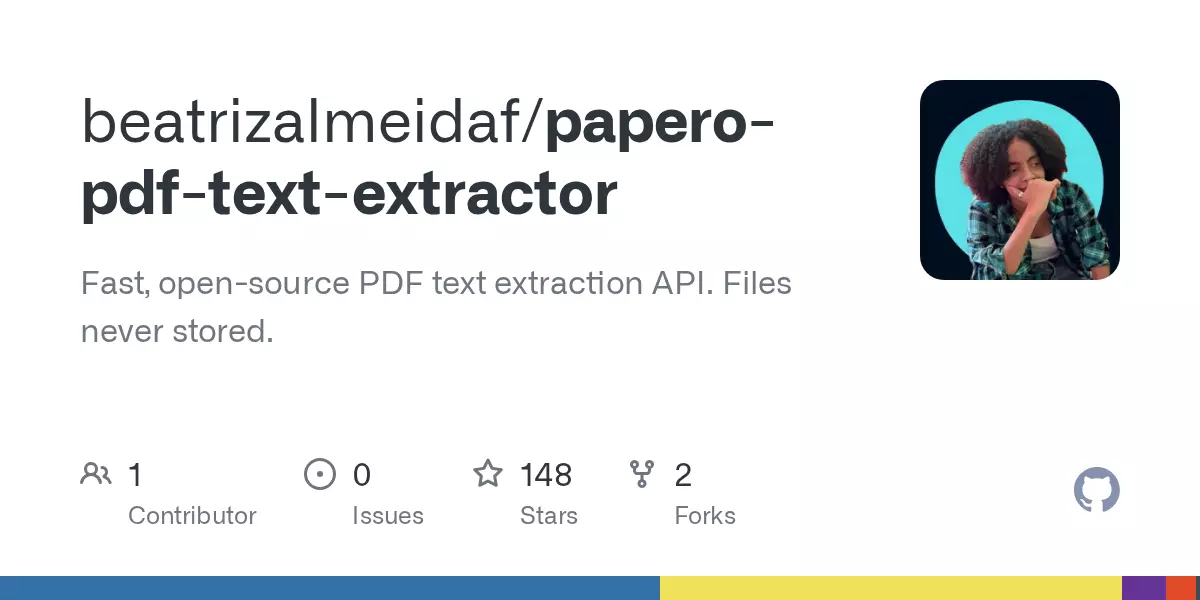 Lightweight PDF parser with layout, tables, formulas and bounding boxes