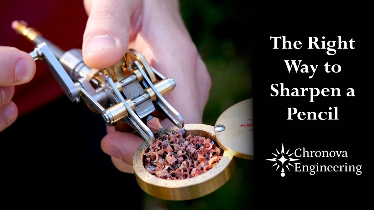 Reinventing the Pencil Sharpener [video]