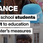 French high school students react to Education Minister’s measures