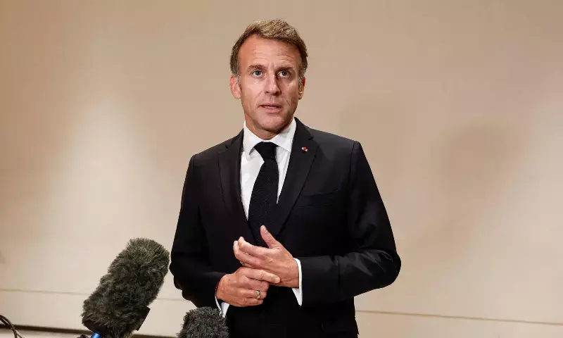 Macron takes aim at Trump for using France riots for election gain