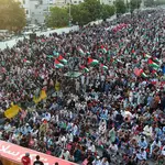 JI stages rally on third anniversary of Israeli onslaught on Gaza
