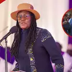 Video of Winnie Odinga, Ruto engaging in deep conversation at Kang'o Ka Jaramogi emerges