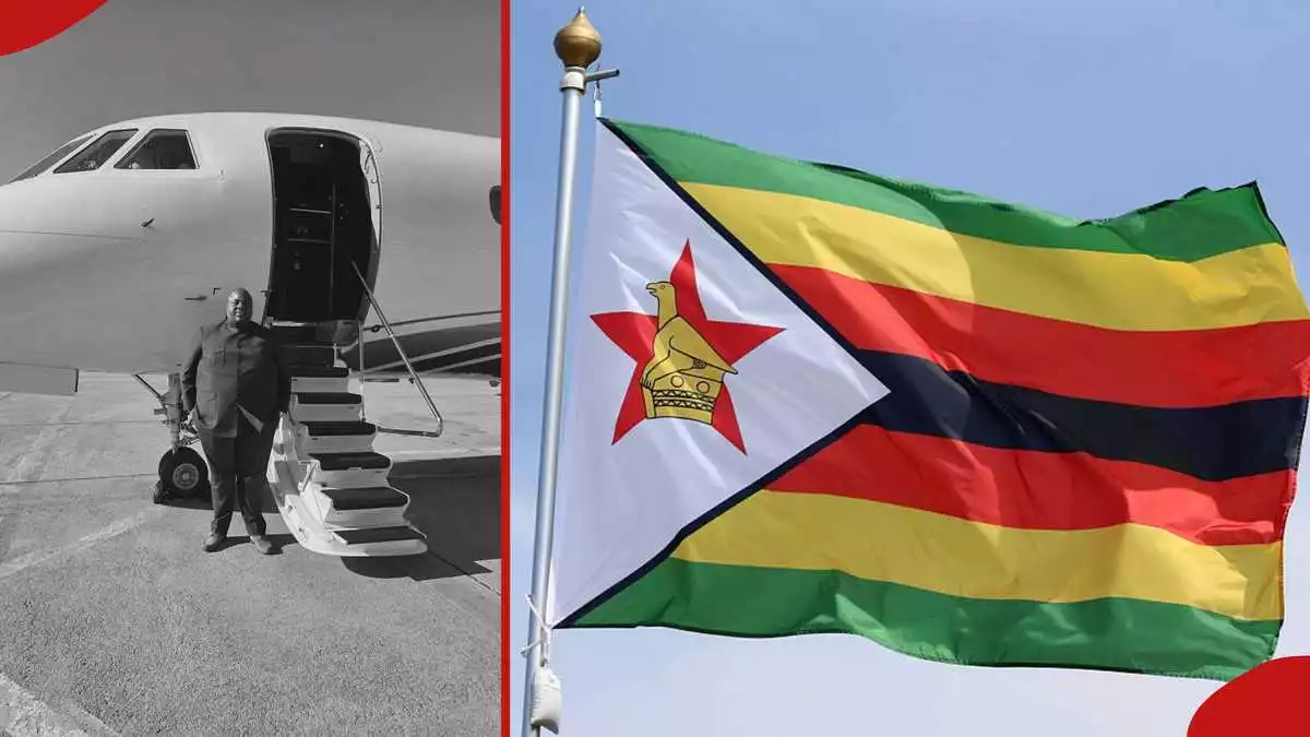 Wicknell Chivayo: Why Zimbabwean flag draped on tycoon's casket was removed before body was lowered