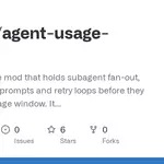 Show HN: agent-usage-guard – a Claude Code mod to protect your usage window