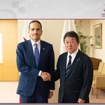 Prime Minister and Minister of Foreign Affairs Meets with Japanese Foreign Minister