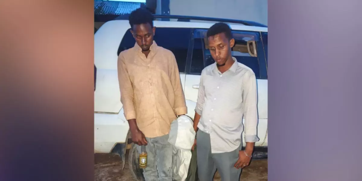 Suspects on the run with an alleged stolen vehicle arrested in Marsabit