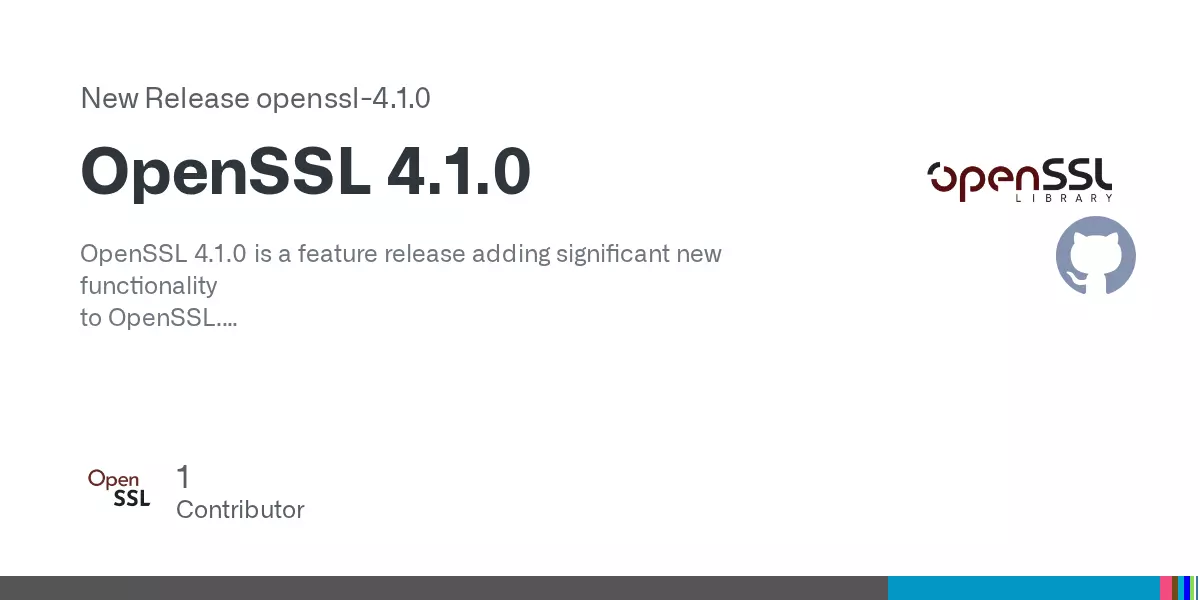 OpenSSL 4.1.0