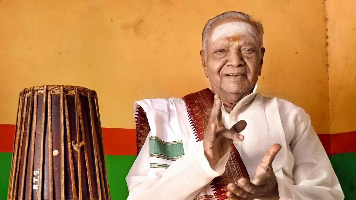 Carnatic percussionist Tiruchi R. Thayumanavan passes away