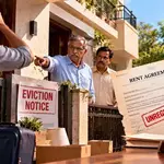 Tenant claims eviction protection with unregistered rent agreement; HC denies relief