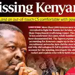 US report flags Kenyan officials over Russia military recruitment