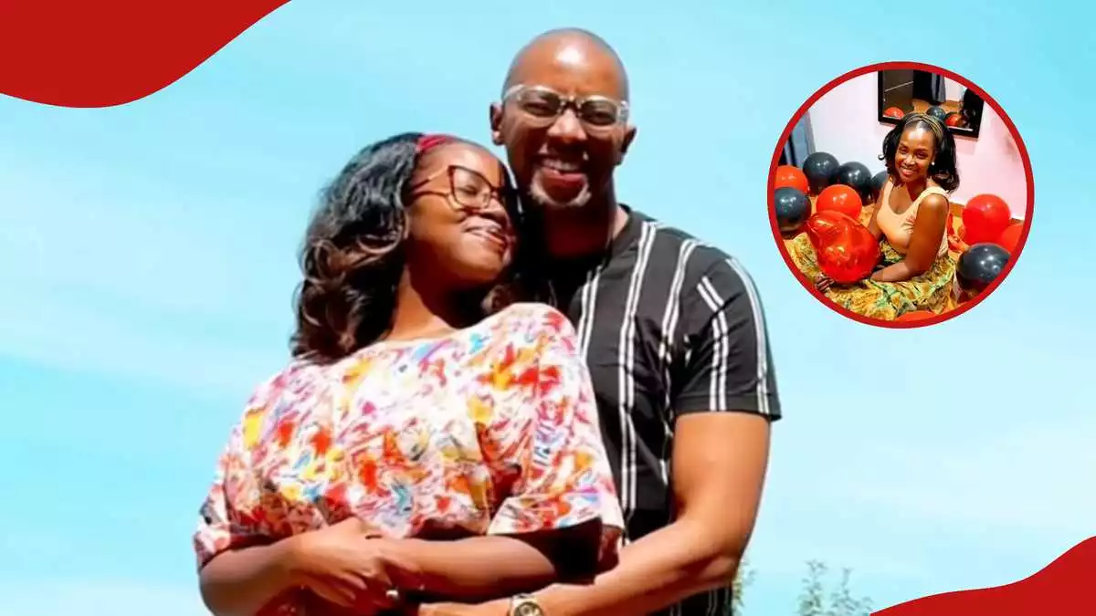 Joyce Omondi’s husband Waihiga Mwaura surprises her on birthday