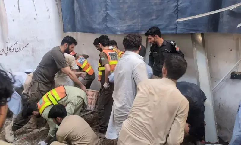 At least 10 children injured as school roof collapses in Peshawar: Rescue 1122