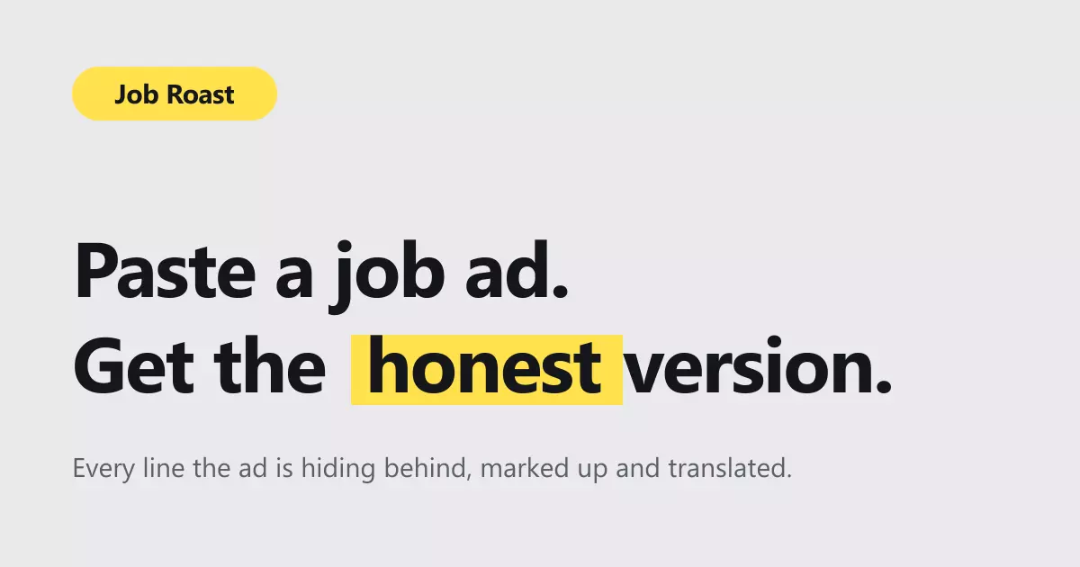 Show HN: Yeah Nah – a BS score for Australian job ads
