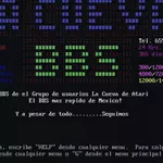 La Cueva BBS in Mexico in 1993 (session replay)