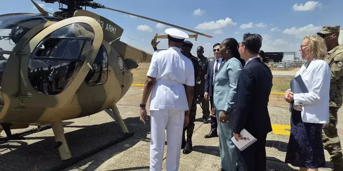 KDF Receives 8 Helicopters Under U.S.-South Korea Defence Partnership