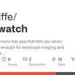 Show HN: Nightwatch – a Mac menu-bar app that tells you when tonight is clear