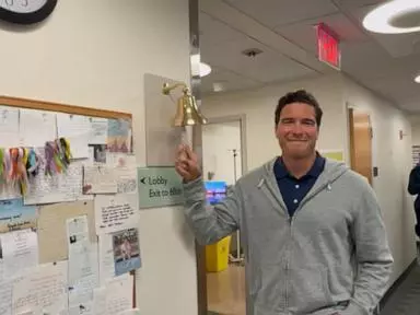 WATCH:  Will Reeve shares message of hope after cancer battle