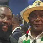 Wicknell Chivayo's brother G6 dines with Zimbabwe President 2 days after tycoon's burial