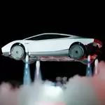 Elon Musk unveils Tesla’s ‘flying’ car
