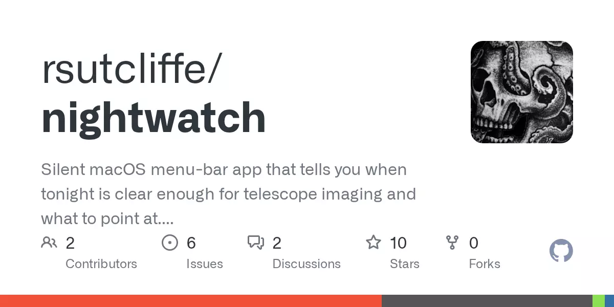 Show HN: Nightwatch – a Mac menu-bar app that tells you when tonight is clear