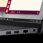What is the purpose of a battery symbol next to a USB Port?
