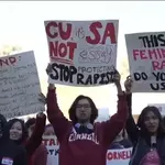 Students protest Cornell's response to gang rape complaint