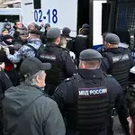 Dozens detained at a rally in Moscow held by Kremlin-friendly Communist Party, party says