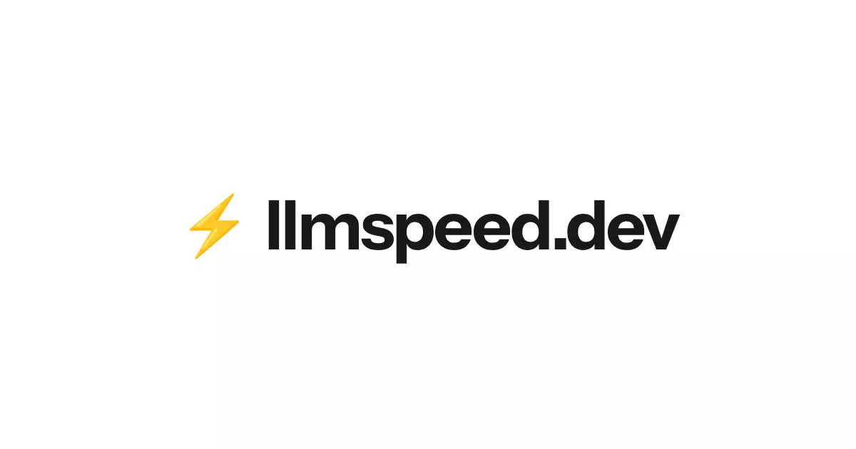 Show HN: Llmspeed – feel how fast a local LLM runs before you buy the hardware